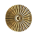 Wall Decor | Metal Round Design | Gold Finish