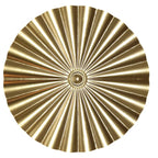 Wall Decor | Metal Round Design | Gold Finish