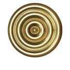 Wall Decor | Metal Round Design | Gold Finish