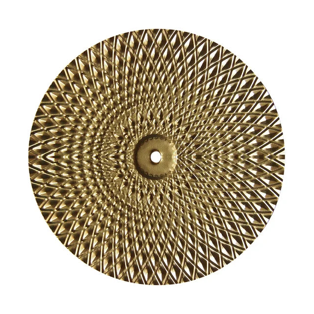 Wall Decor | Metal Round Design | Gold Finish