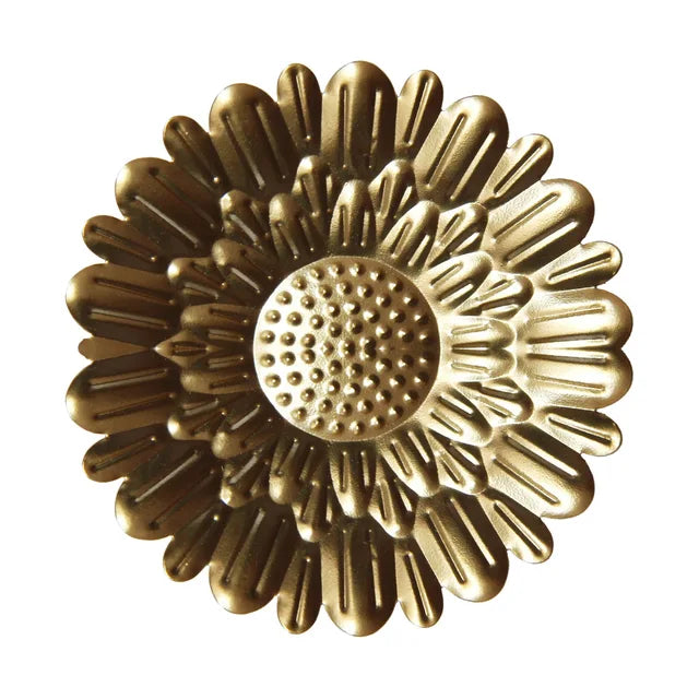 Wall Decor | Metal Round Design | Gold Finish