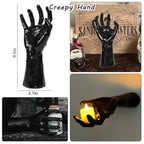 Wall Decoration | Life-Sized Realistic Resin Hands | Set of 3