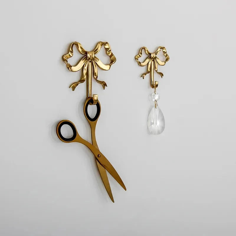 Wall Hook | Hairpin Arch Brass & Ceramic