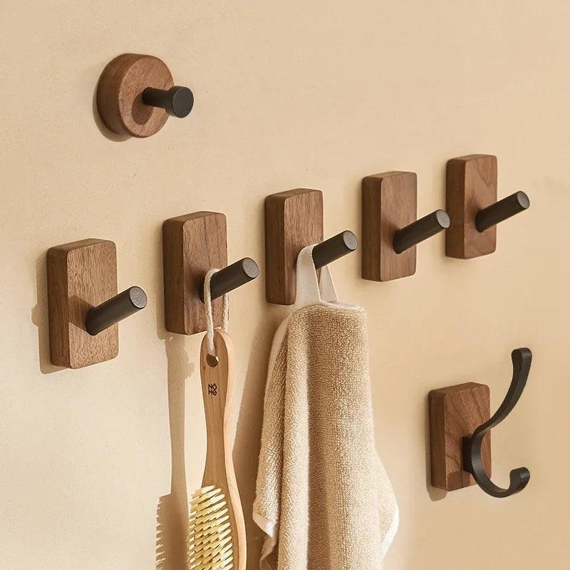 Wall Hooks | Beechwood | Self-Adhesive