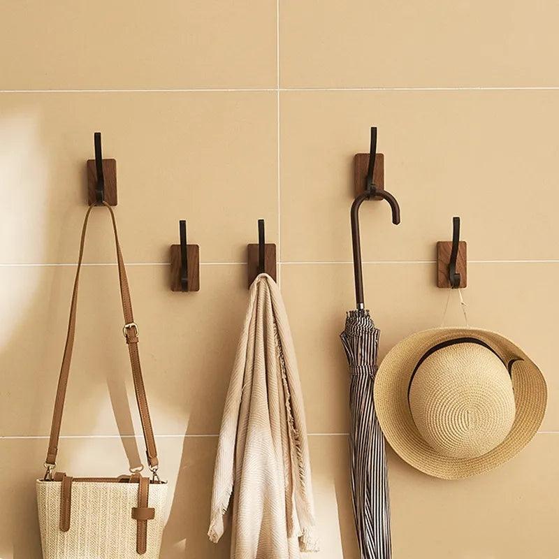 Wall Hooks | Beechwood | Self-Adhesive