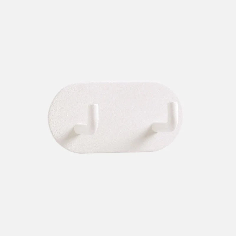 Wall Hooks | Iron Self-Adhesive & Drill-Free | Holds Up To 2 kg