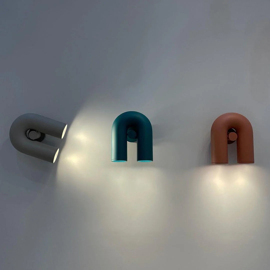 Wall Lamp | Adjustable U-Shaped Design | LED Bulb Included