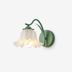 Wall Lamp | Botanical Stem Metal & Acrylic Dimmable | 20 cm Diameter