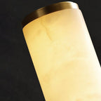 Wall Lamp | Dimmable Brass & Alabaster