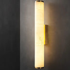 Wall Lamp | Dimmable Brass & Alabaster