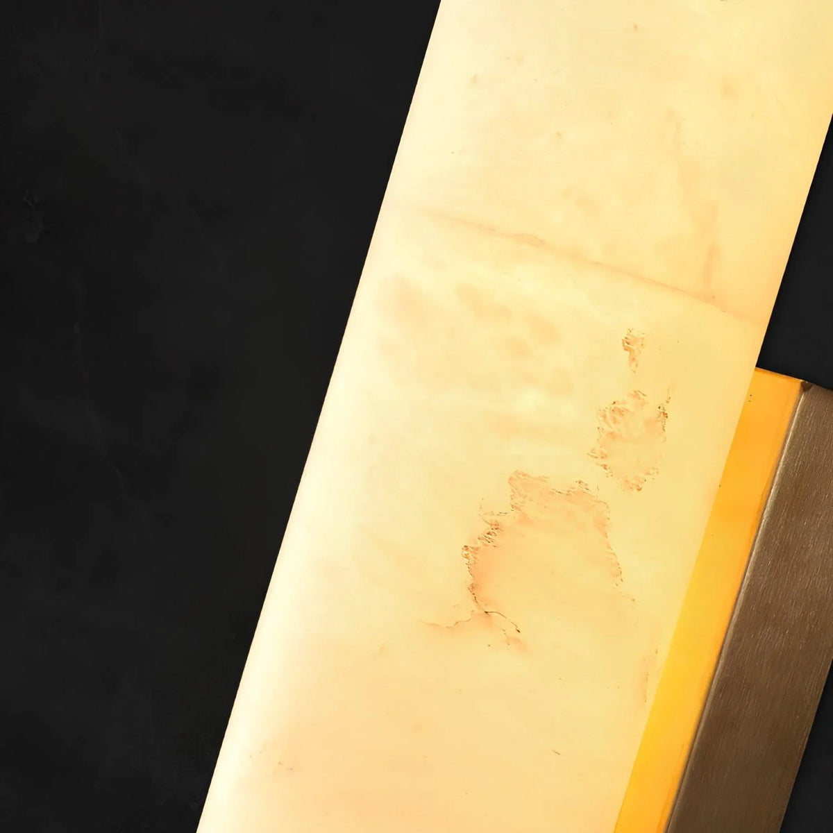 Wall Lamp | Dimmable Brass & Alabaster