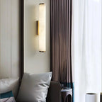Wall Lamp | Dimmable Brass & Alabaster