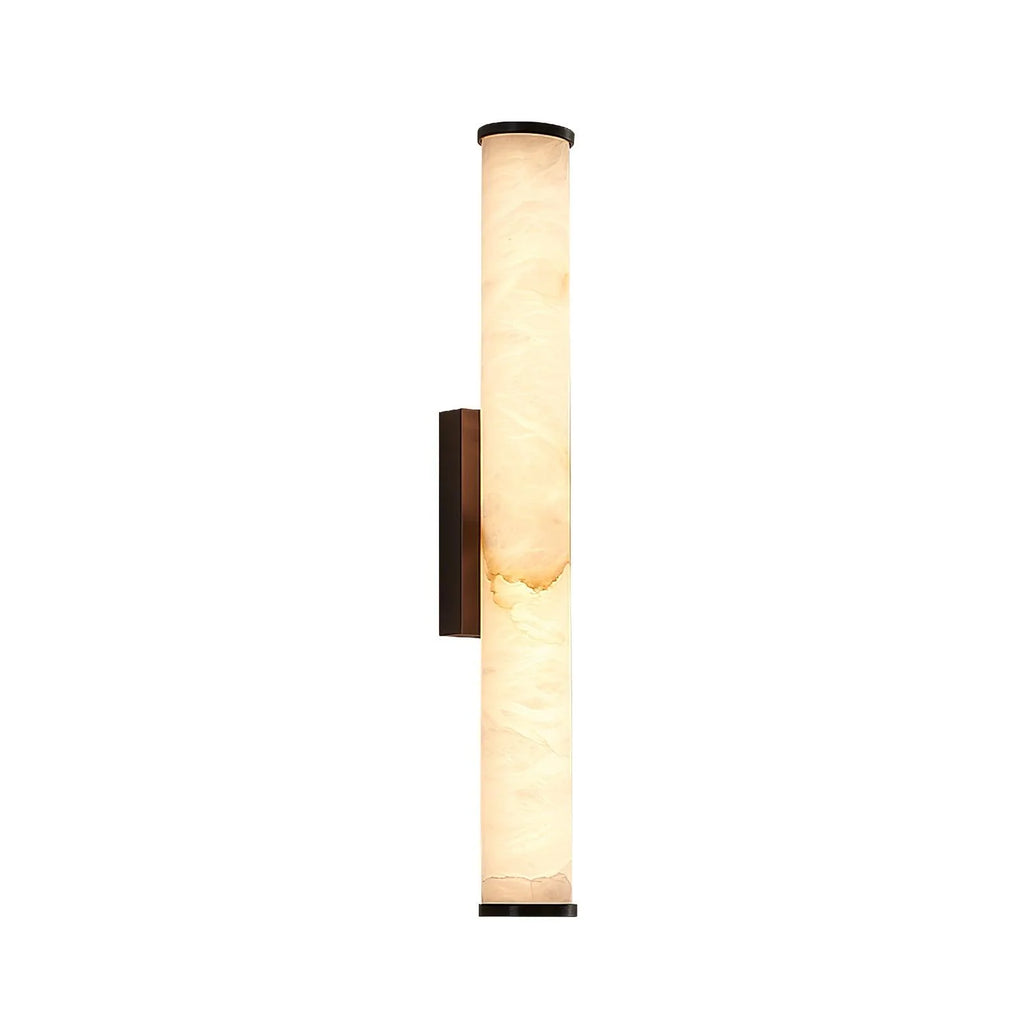 Wall Lamp | Dimmable Brass & Alabaster