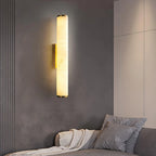 Wall Lamp | Dimmable Brass & Alabaster