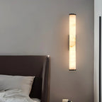 Wall Lamp | Dimmable Brass & Alabaster