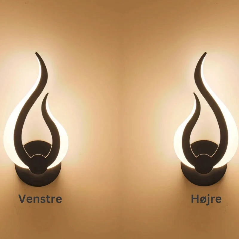 Wall Lamp | Flame-Shaped Flickering LED