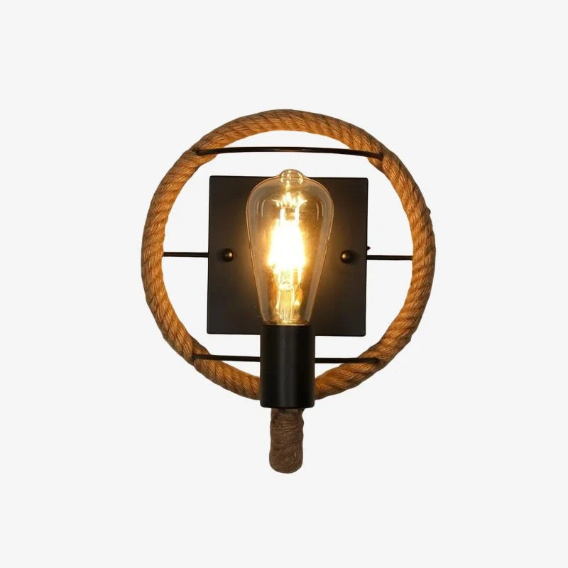 Wall Lamp | LED Ribbon-Inspired Metal | Black