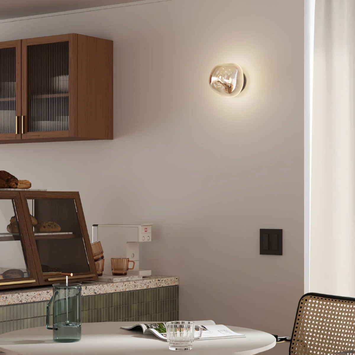 Wall Lamp | Metal Body & Damp-Rated | Two Sizes 18 & 28 cm