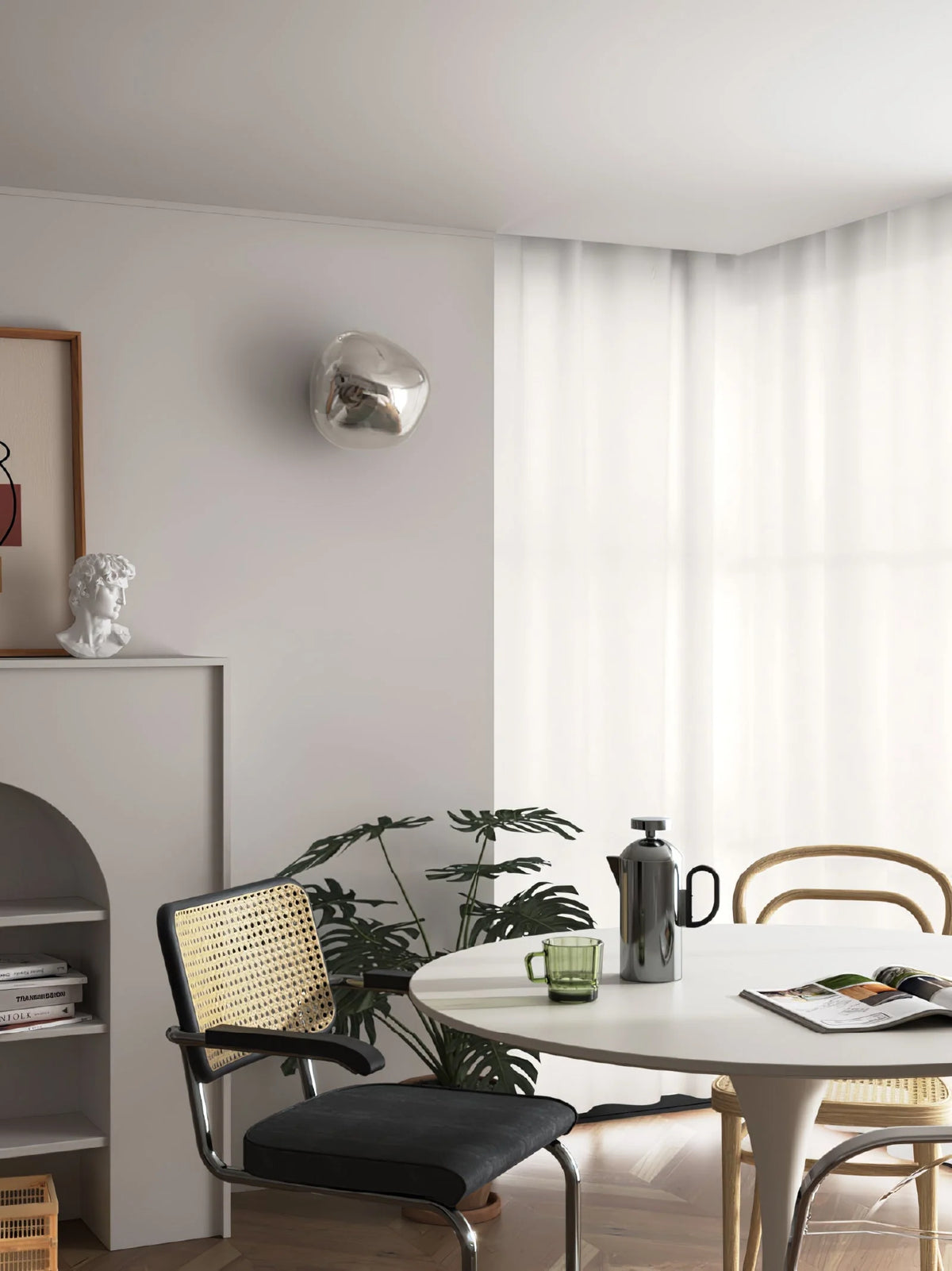 Wall Lamp | Metal Body & Damp-Rated | Two Sizes 18 & 28 cm