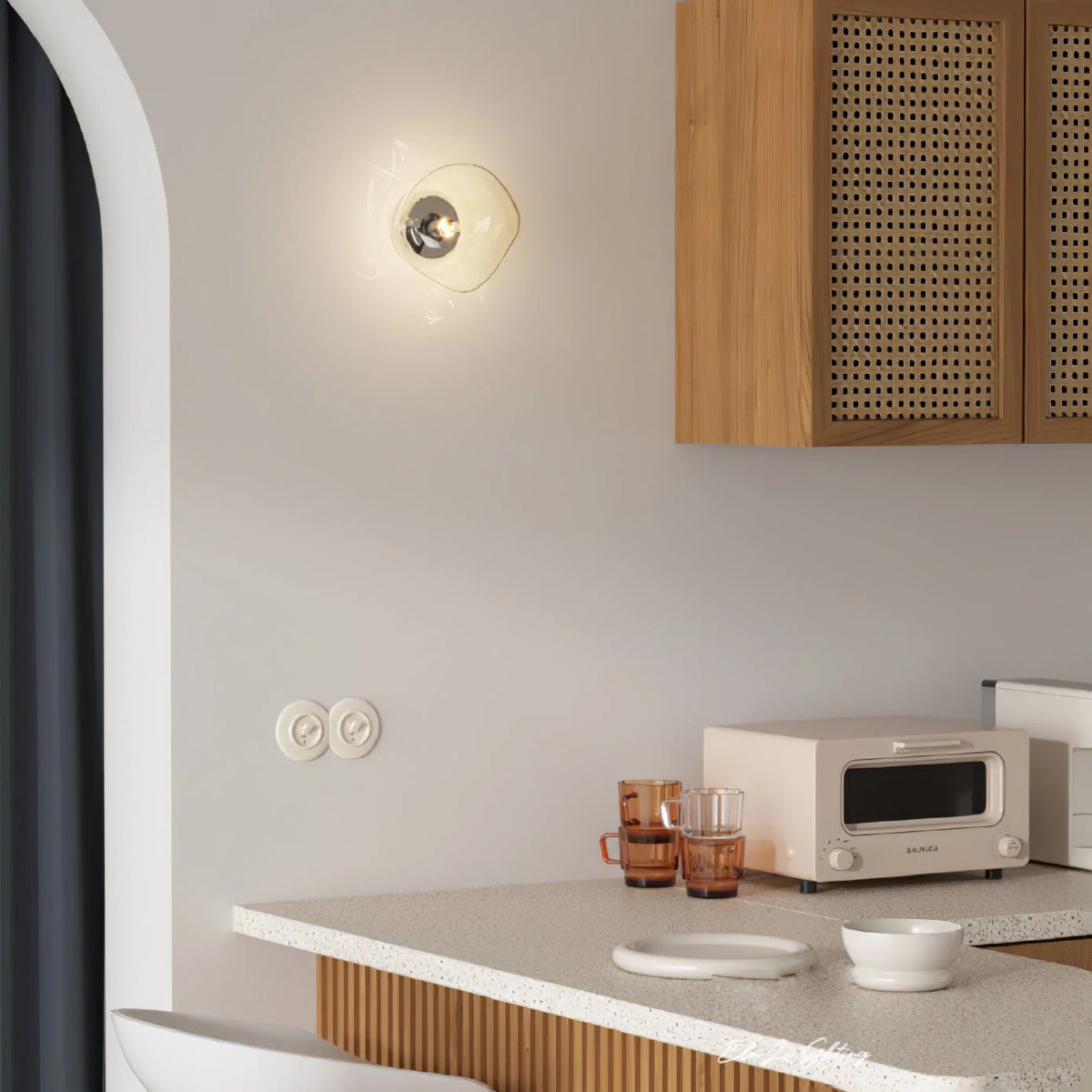 Wall Lamp | Metal Body & Damp-Rated | Two Sizes 18 & 28 cm