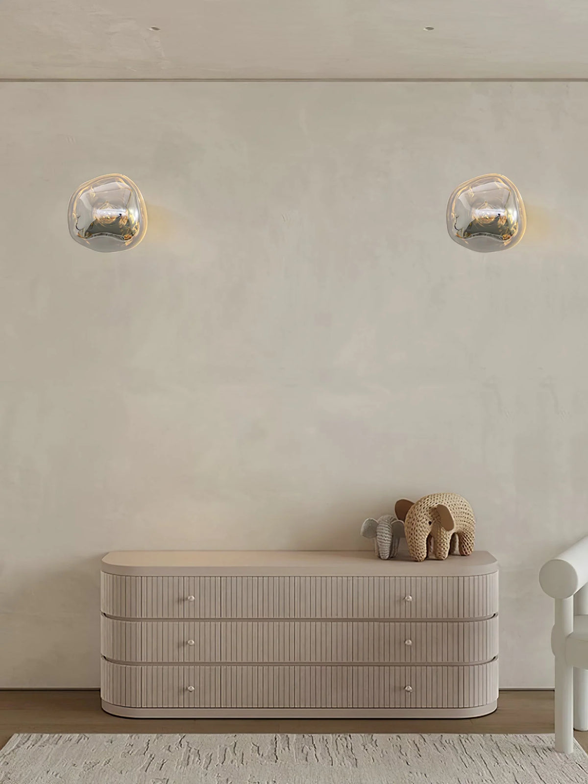 Wall Lamp | Metal Body & Damp-Rated | Two Sizes 18 & 28 cm