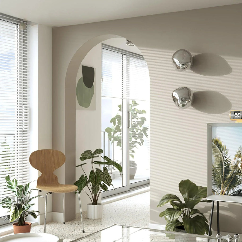Wall Lamp | Metal Body & Damp-Rated | Two Sizes 18 & 28 cm