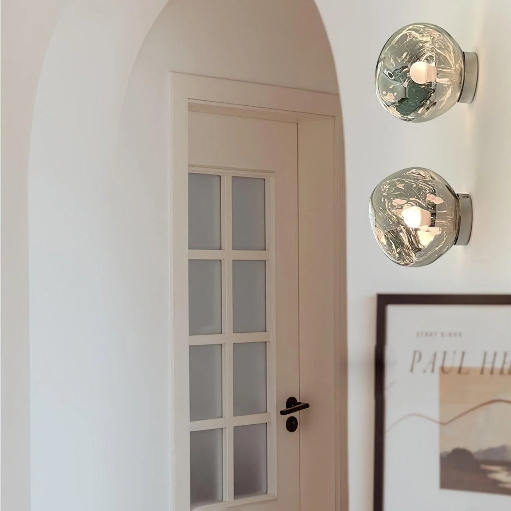 Wall Lamp | Metal Body & Damp-Rated | Two Sizes 18 & 28 cm