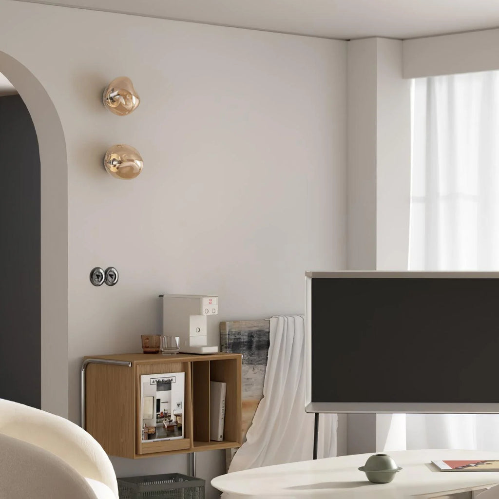 Wall Lamp | Metal Body & Damp-Rated | Two Sizes 18 & 28 cm