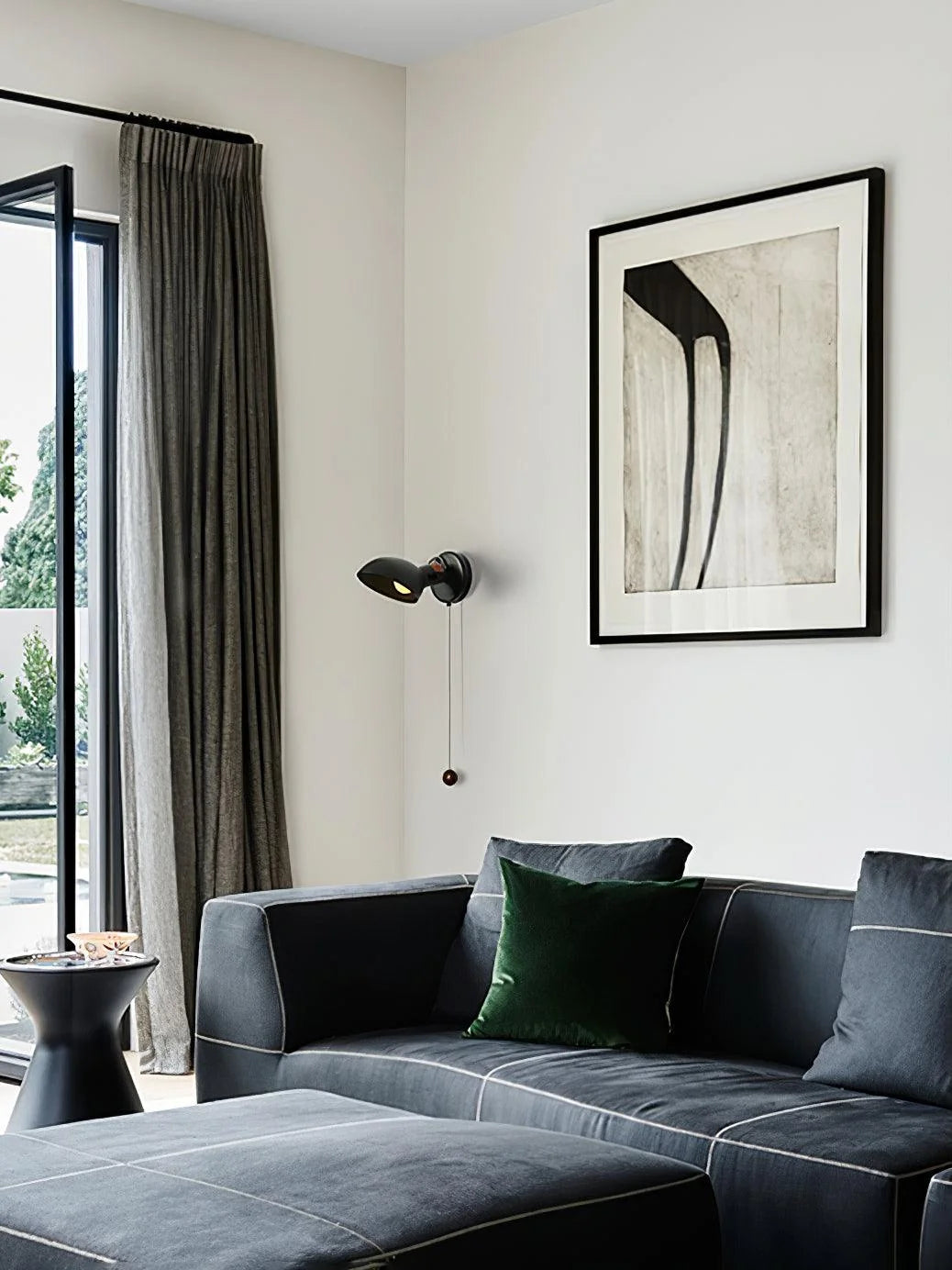 Wall Lamp | Metal Body & E27 Socket | 14 cm Diameter