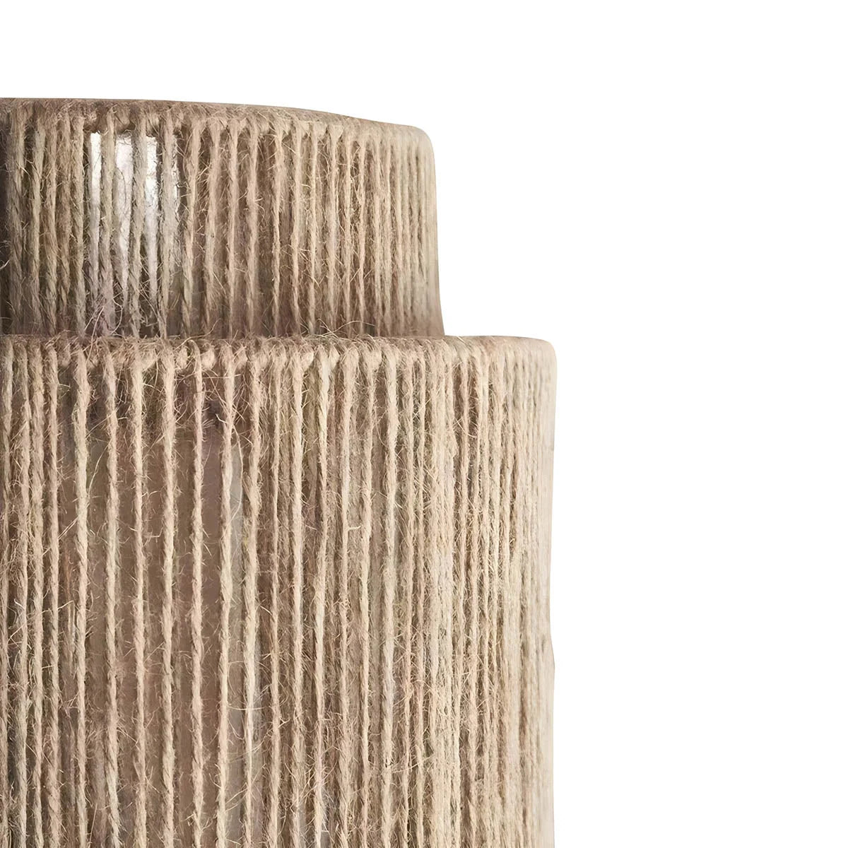 Wall Lamp | Natural Rope & Warm LED Glow | E27 Bulb Included