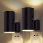 Wall Lamp | Plug-In Dimmable LED & Day-Night Sensor