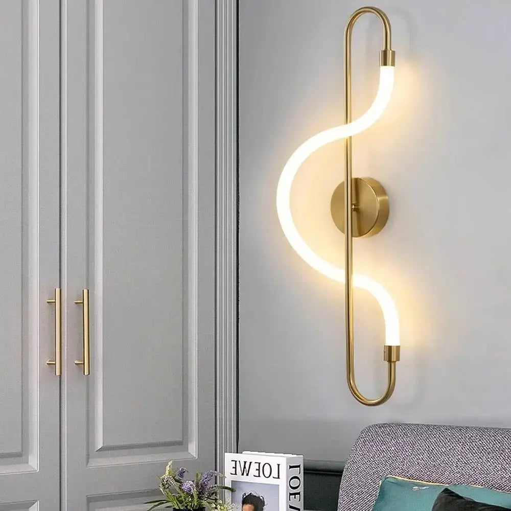 Wall Light | Integrated Warm White LED Iron & Acrylic | Matte Black