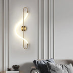 Wall Light | Integrated Warm White LED Iron & Acrylic | Matte Black