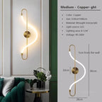 Wall Light | Integrated Warm White LED Iron & Acrylic | Matte Black