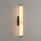 Wall Light | Marble-Effect & Copper Trim | Warm White LED