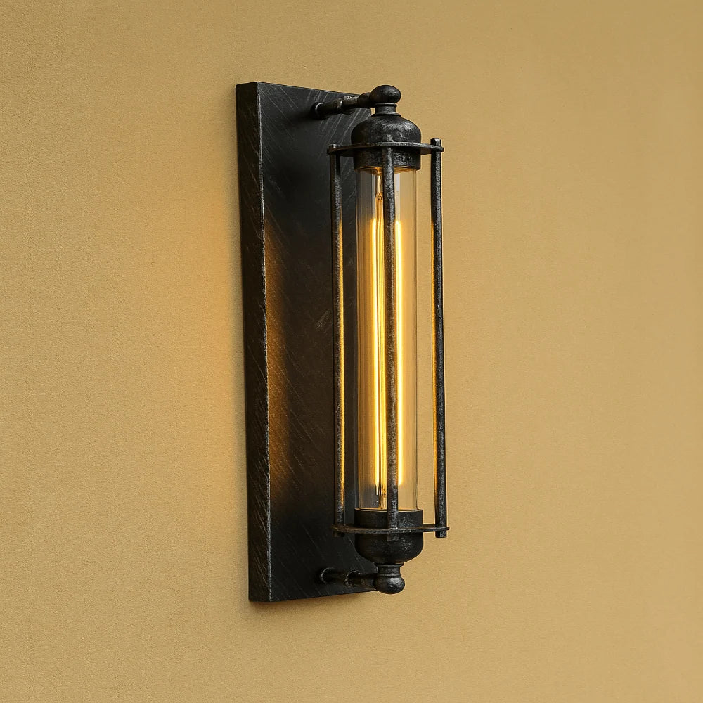 Wall Light | Vintage LED Design & Warm Light | 45 x 15 cm