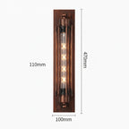Wall Light | Vintage LED Design & Warm Light | 45 x 15 cm