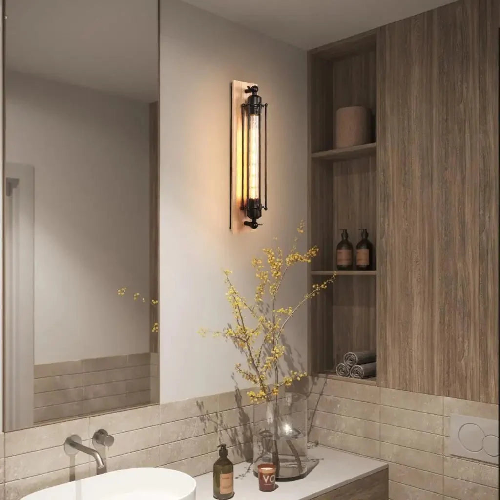 Wall Light | Vintage LED Design & Warm Light | 45 x 15 cm