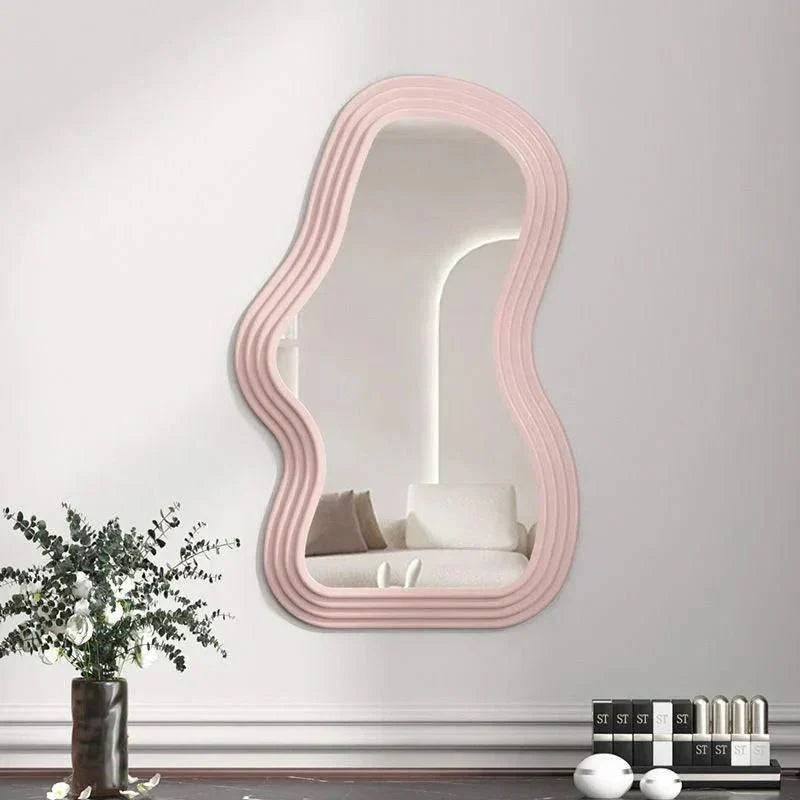 Wall Mirror | Cloud-Shaped & Durable ABS | 26 x 41 cm