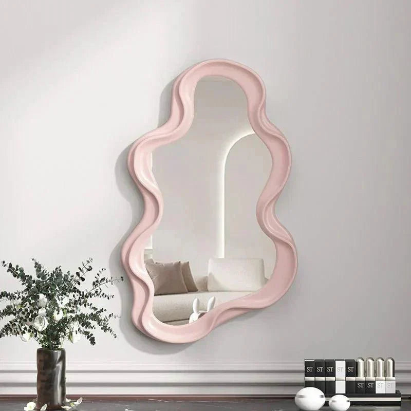 Wall Mirror | Cloud-Shaped & Durable ABS | 26 x 41 cm