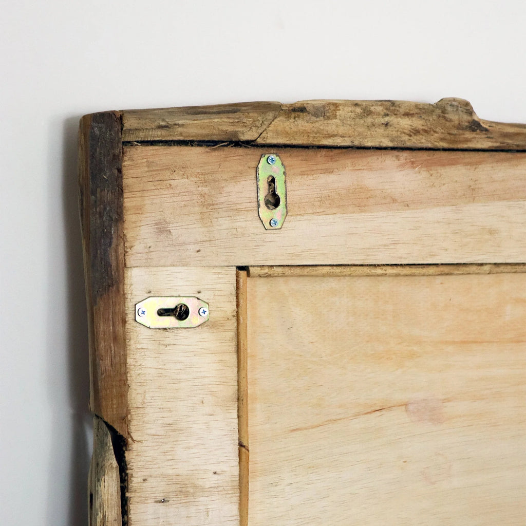 Wall Mirror | Recycled Teak Frame & Vertical/Horizontal Mounting | 71 x 51 cm