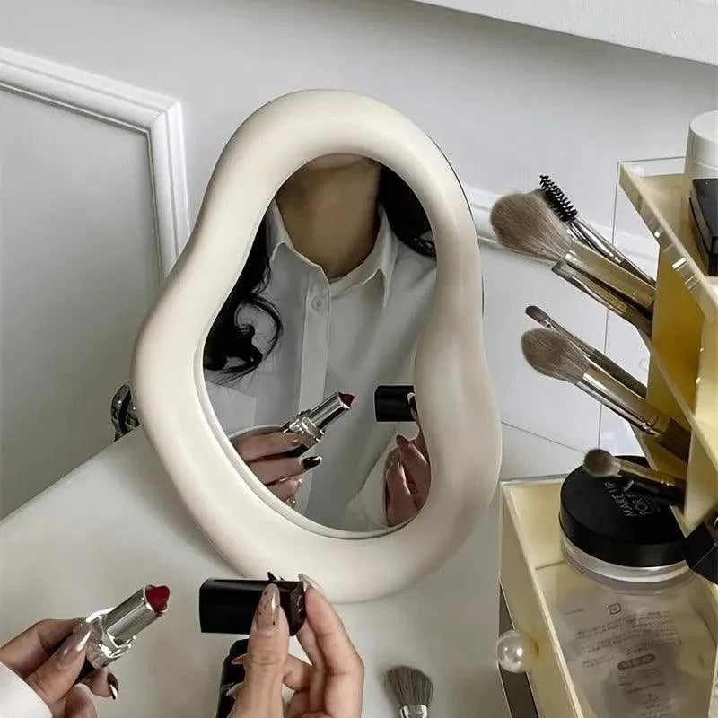 Wall Mirror | Warped Glass Art | Wall-Mounted