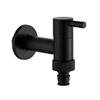 Wall-Mounted Faucet | Solid Brass & Matte Black