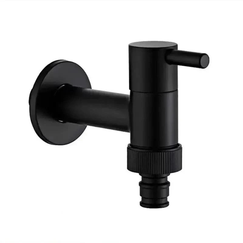 Wall-Mounted Faucet | Solid Brass & Matte Black