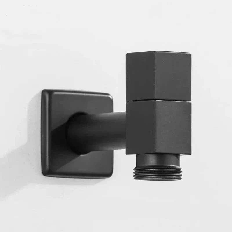 Wall-Mounted Faucet | Solid Brass & Matte Black