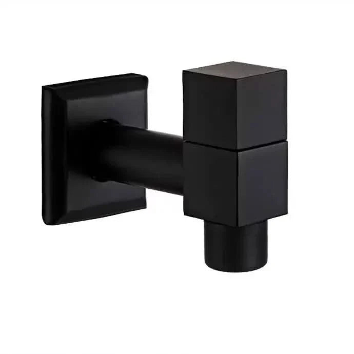Wall-Mounted Faucet | Solid Brass & Matte Black