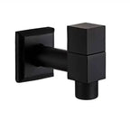 Wall-Mounted Faucet | Solid Brass & Matte Black