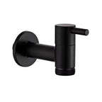 Wall-Mounted Faucet | Solid Brass & Matte Black