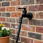 Wall-Mounted Faucet | Solid Brass & Matte Black