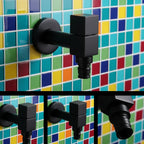 Wall-Mounted Faucet | Solid Brass & Matte Black